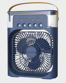 Mini Climatizador Portátil USB 3 em 1 – Ventilador, Umidificador e Refrigerador de Ar