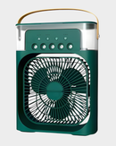 Mini Climatizador Portátil USB 3 em 1 – Ventilador, Umidificador e Refrigerador de Ar