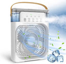 Mini Climatizador Portátil USB 3 em 1 – Ventilador, Umidificador e Refrigerador de Ar