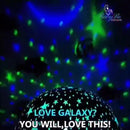 Luminária Projetor Estrela 360º Galaxy Abajur Star Master 802