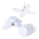 Lâmpada Bulbo LED Pétalas 60W Dobrável Ajustável Multi-Ângulos Luminária de 4 Folhas