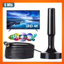 Antena Digital Interna e Externa Full HDTV 4K – Sinal Aberto com Alta Qualidade