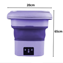 Mini máquina de lavar roupa dobrável portátil automática  bivolt 