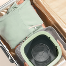 Mini máquina de lavar roupa dobrável portátil automática  bivolt 