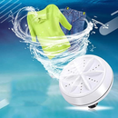 Mini Máquina de Lavar Roupas no Balde ou Bacia Portátil e Ultrassônica - USB