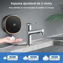 Dispensador Digital Inteligente de Sabonete Montado Na Parede - Sem Furos - Recarregável  280ML