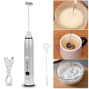 Mixer Elétrico Portátil 2 em 1 – Batedor de Bebidas e Alimentos