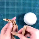 Luminária Lua Cheia 3D LED com Base