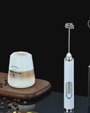 Mixer Elétrico Portátil 2 em 1 – Batedor de Bebidas e Alimentos