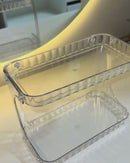 Prateleira Organizadora Diamante em Acrílico – Porta Maquiagem Multiuso