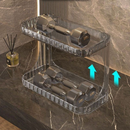 Prateleira Organizadora Diamante em Acrílico – Porta Maquiagem Multiuso