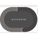 Tapete de Banheiro Antiderrapante Absorvente de Secagem Rápida