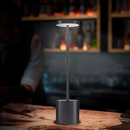 Luminária de Mesa Touch LED Recarregável Sem Fio - Candeeiro Dimerizável em Alumínio - Entrega Pronto - WYL