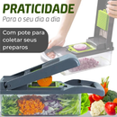 Fatiador de legumes cortador verduras multifuncional profissional em aço inoxidável 16 em 1