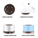 Difusor de Aromas Ultrassônico – Umidificador de Ar - 500 ml e 300 ml